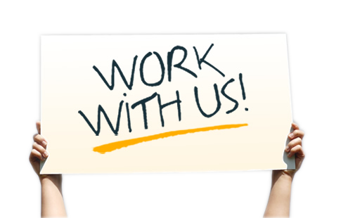 work with us